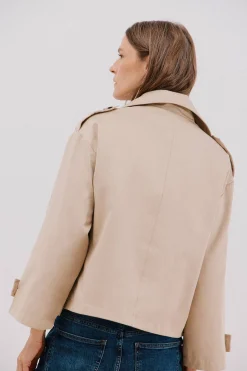 Cortefiel Gabardina corta Arena Outlet