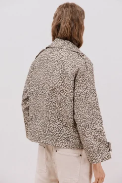 Cortefiel Gabardina corta Multicolor Online