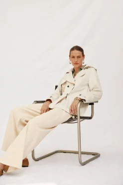 Cortefiel Gabardina corta con vuelo Arena Online