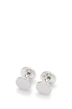 HUGO Gemelos de forma redonda Blanco Outlet