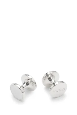 HUGO Gemelos de forma redonda Blanco Outlet