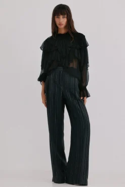 Hoss Intropia Giulia. Blusa romántica Negro Best