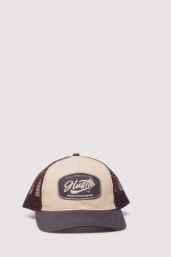 Springfield Gorra trucker parche frontal marr&oacute;n Best