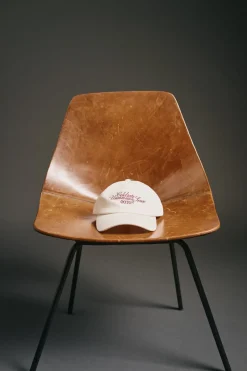 OOTO Gorra visera textil Beige Sale