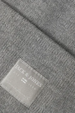 Jack & Jones Gorro de punto con detalle Gris New