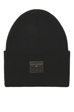 Jack & Jones Gorro de punto con detalle Negro