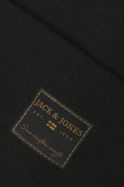 Jack & Jones Gorro de punto con detalle Negro