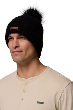 Columbia Gorro unisex Winter Blur™ II con pompón negro Best