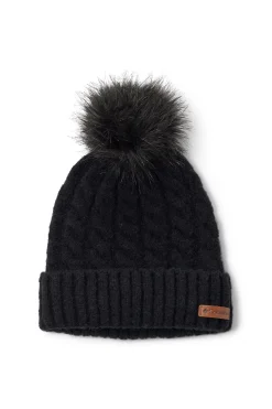 Columbia Gorro unisex Winter Blur™ II con pompón negro Best