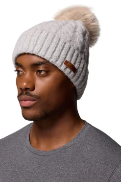Columbia Gorro unisex Winter Blur™ II con pompón blanco