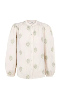 Hoss Intropia Grace. Blusa bordada Marfil New