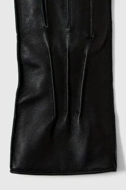 Selected Guantes 100% piel bovina Negro Clearance