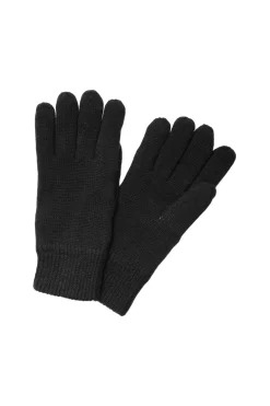 Selected Guantes confeccionados con Lana RWS. Negro