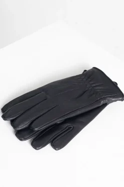 PuroEGO Guantes piel vacuno Negro Hot