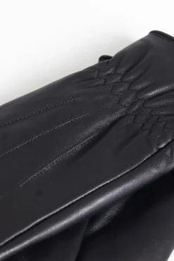 PuroEGO Guantes piel vacuno Negro Hot