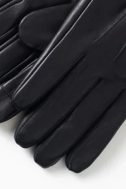 PuroEGO Guantes piel vacuno Negro Hot