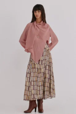 Hoss Intropia Guiada. Blusa con cruce asimétrico Marron Online