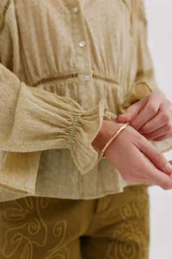 Hoss Intropia Guiomar. Blusa boho Kaki Online