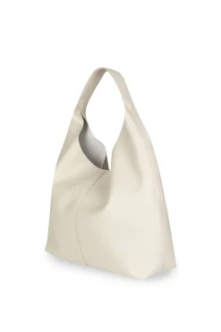 Cortefiel Hobo básico shopping Marfil Clearance