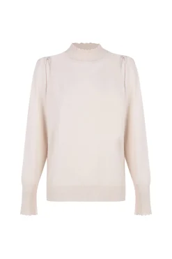 Hoss Intropia Ingrid. Jersey manga larga Beige Sale