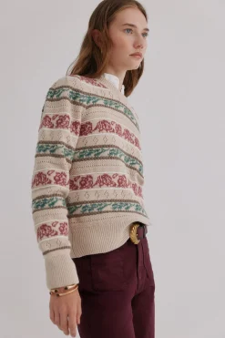 Hoss Intropia Irene. Jersey calado Multicolor Clearance