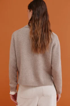 Hoss Intropia Itziar. Cárdigan con bolsillos Beige Discount