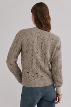 Hoss Intropia Ivette. Cárdigan calado Marron Online