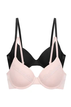 Dorina Jana 2 uds sujetador demi con relleno multicolor Discount