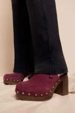 Slowlove Jeans abertura bajo Gris oscuro Outlet