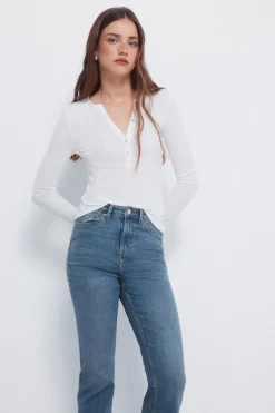 Springfield Jeans bootcut azul Hot