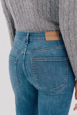 Cortefiel Jeans campana Azul Outlet