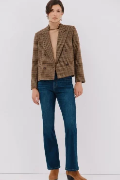 Cortefiel Jeans campana Azul Discount