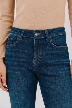 Cortefiel Jeans campana Azul Discount