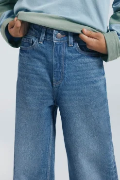 Springfield Kids Jeans denim culotte niña azul