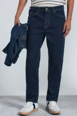 Springfield Jeans desencolado slim fit azul New