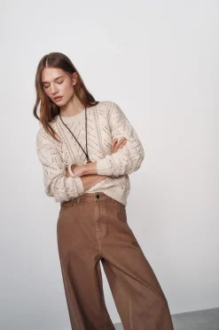 High Spirits Jeans Ember marr&oacute;n Discount