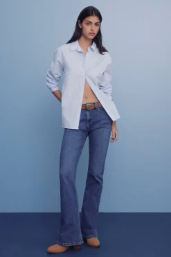 Springfield Jeans flare azul Outlet