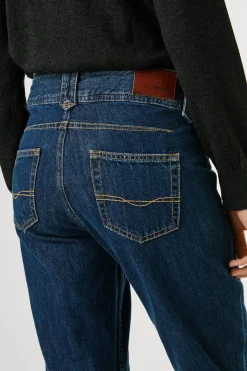 Pepe Jeans Jeans flare de tiro bajo azul Outlet