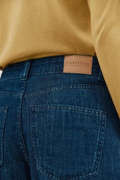 Cortefiel Jeans long palazzo Azul Clearance