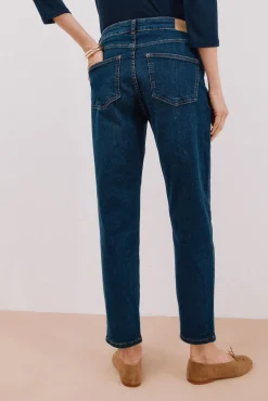 Cortefiel Jeans mom Azul Hot