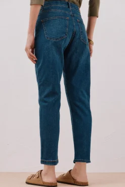 Cortefiel Jeans mom Azul New