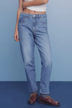 Springfield Jeans mom azul Clearance