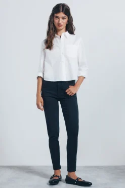 Springfield Jeans Push up negro