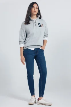 Springfield Jeans Push up azul Sale