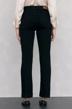 Pedro del Hierro Jeans push up flare Negro Sale