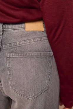 Slowlove Jeans rectos Gris oscuro Clearance