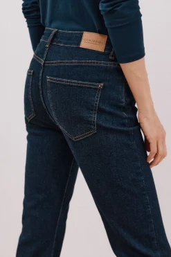 Cortefiel Jeans rectos Azul Discount