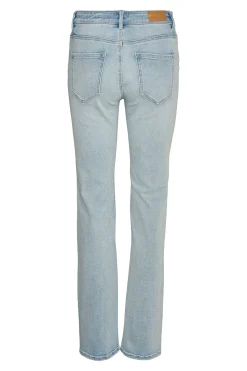 Vero Moda Jeans rectos tiro alto Azul Best