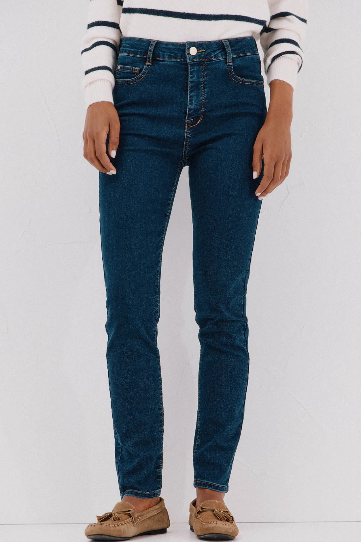 Cortefiel Jeans Sensational Azul Sale