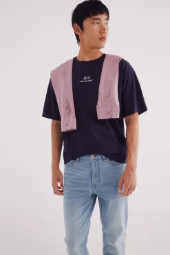 Springfield Jeans sobretintado skinny fit turquesa Online